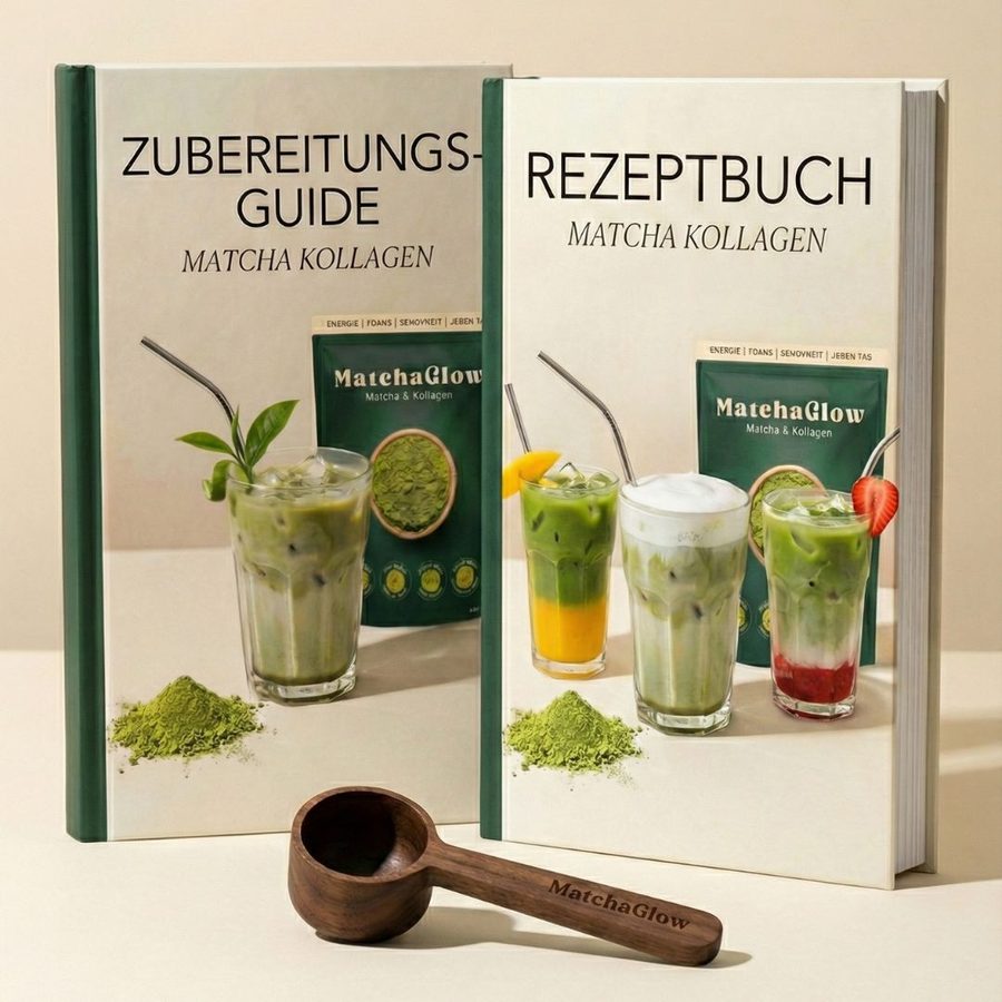 MatchaGlow: Ritual-Set mit Guide und Rezeptbuch