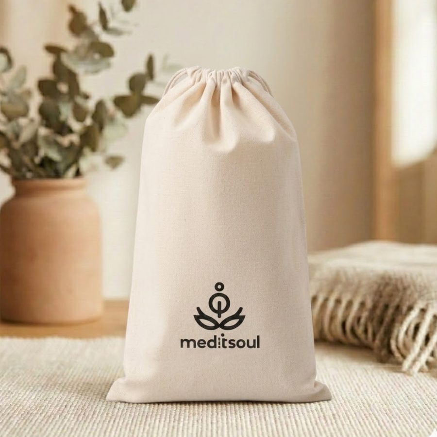 MeditSoul: Aufbewahrungsbeutel aus Baumwolle
